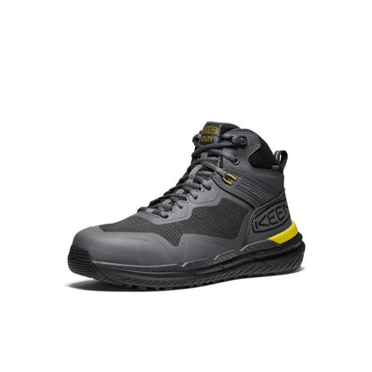 Keen On sale | Men's Synchro Waterproof Work Boot (Carbon Toe) Magnet/Black