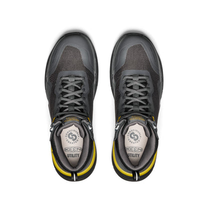 Keen On sale | Men's Synchro Waterproof Work Boot (Carbon Toe) Magnet/Black