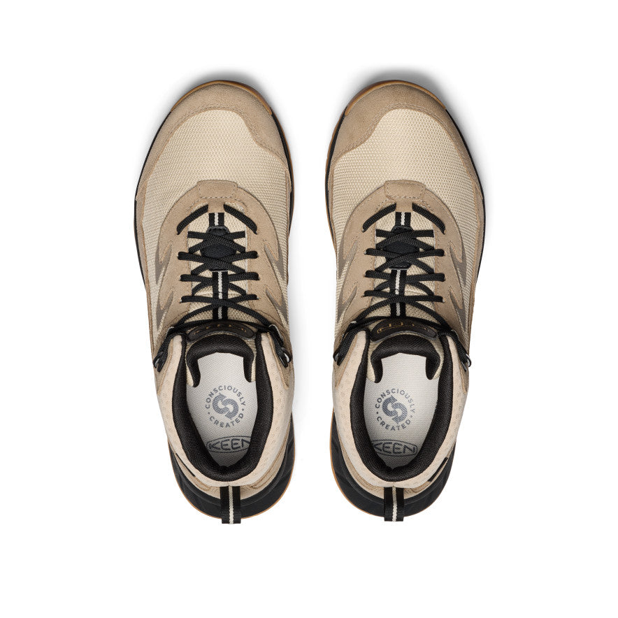 Keen US | Men's Hightrail Waterproof Hiking Boot Brindle/Oak Buff