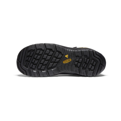 Keen Online | Men's Reno Mid Waterproof (Carbon Toe) Dark Olive/Black