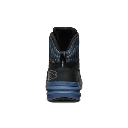 Keen | Men's Snapline RF Waterproof Boot (Carbon Toe) Vintage Indigo/Black