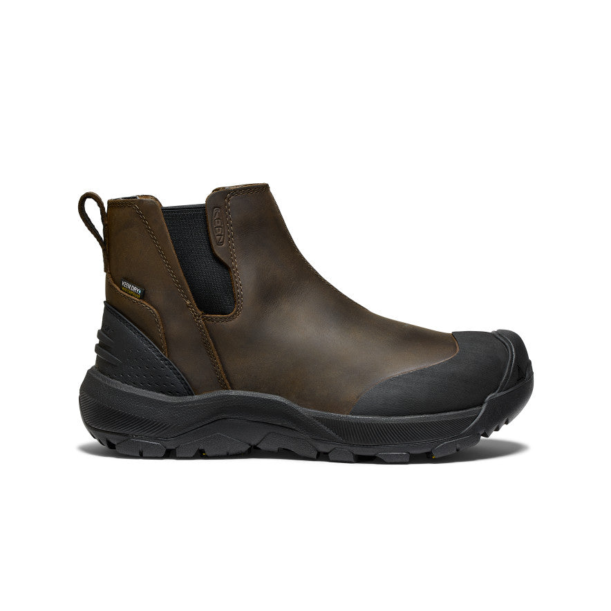 Keen New | Men's Revel IV Waterproof Chelsea Canteen/Black