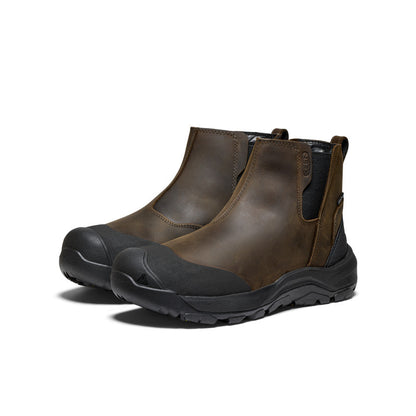 Keen New | Men's Revel IV Waterproof Chelsea Canteen/Black