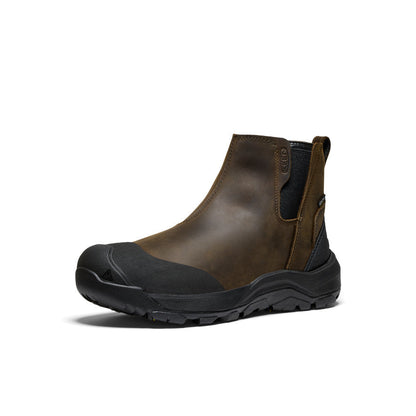 Keen New | Men's Revel IV Waterproof Chelsea Canteen/Black