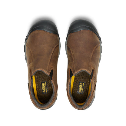 Keen | Men's Brixen Waterproof Shoe Wide Slate Black/Madder Brown