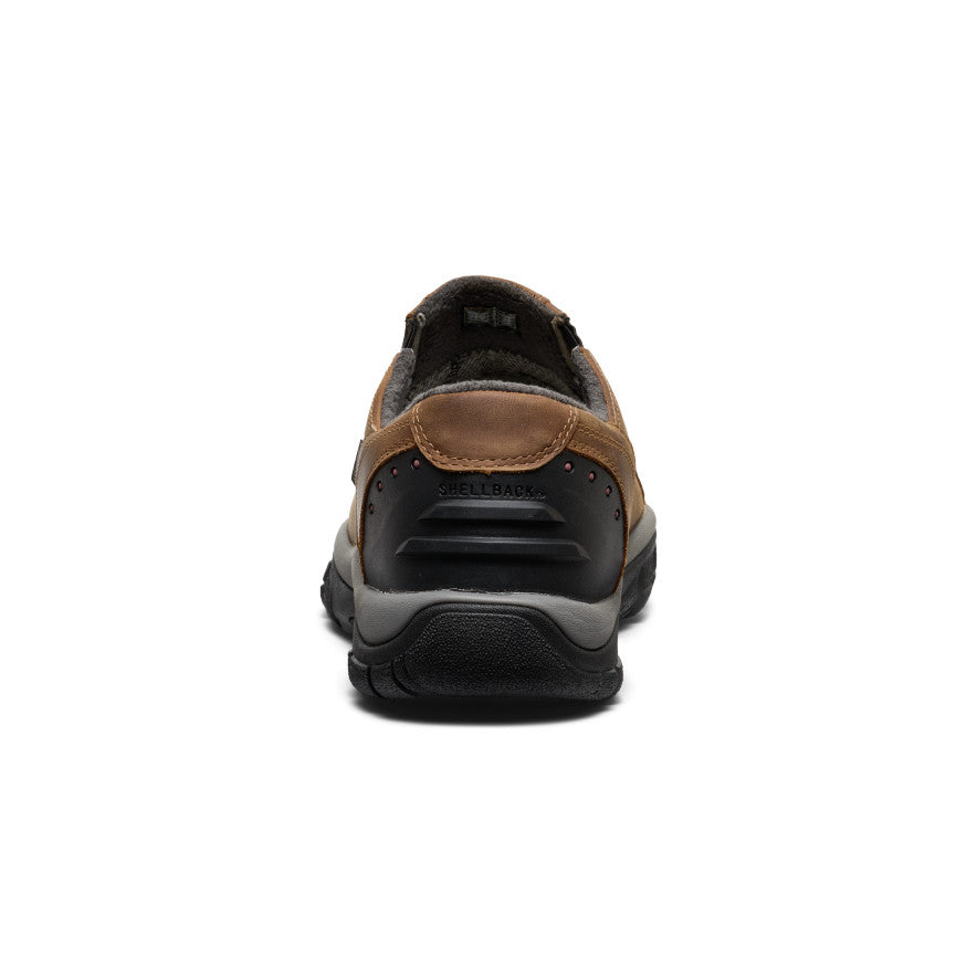 Keen | Men's Brixen Waterproof Shoe Wide Slate Black/Madder Brown