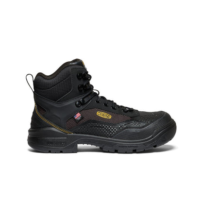 Keen Sale | Men's Stronglite Waterproof Boot (Carbon Toe) Black/Black