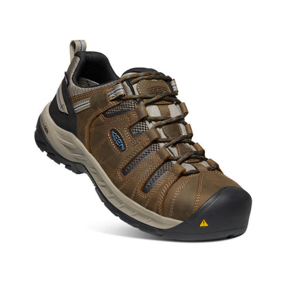 Keen Hot style | Men's Flint II Waterproof (Steel Toe) Cascade Brown/Orion Blue