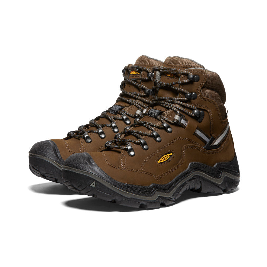 Keen Sale | Men's Durand II Waterproof Boot Wide Cascade Brown/Gargoyle