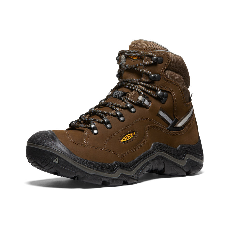 Keen Sale | Men's Durand II Waterproof Boot Wide Cascade Brown/Gargoyle