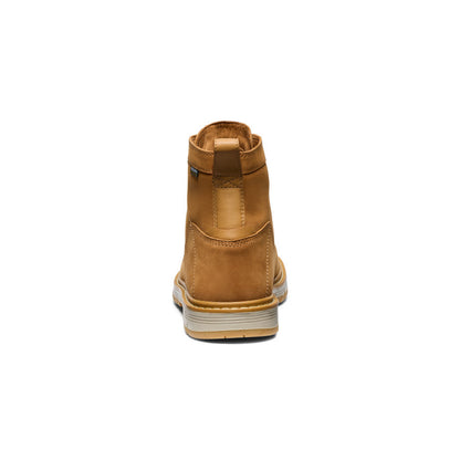 Keen Outlet | Men's San Jose 6" Waterproof 90° Heel Boot (Soft Toe) Bistre/Gum