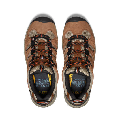 Keen Hot style | Men's Headout Waterproof Hiking Shoe Bison/Fossil Orange