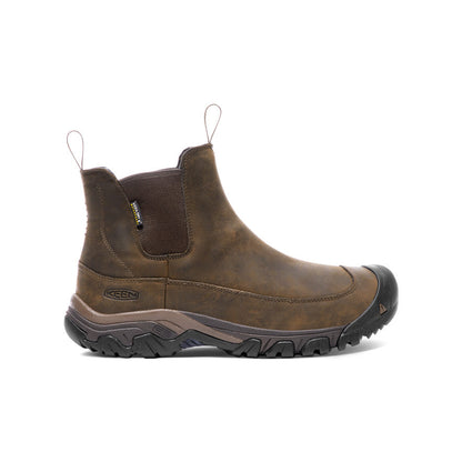 Keen | Men's Anchorage III Waterproof Boot Dark Earth/Mulch