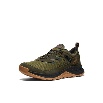 Keen Hot style | Men's Hightrail Waterproof Hiking Shoe Winter Moss/Gold Flame