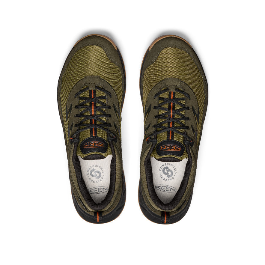 Keen Hot style | Men's Hightrail Waterproof Hiking Shoe Winter Moss/Gold Flame
