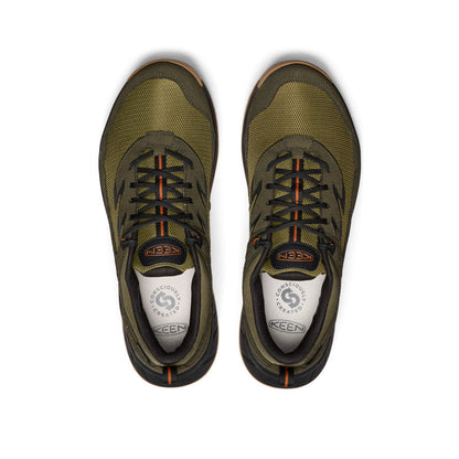 Keen Hot style | Men's Hightrail Waterproof Hiking Shoe Winter Moss/Gold Flame