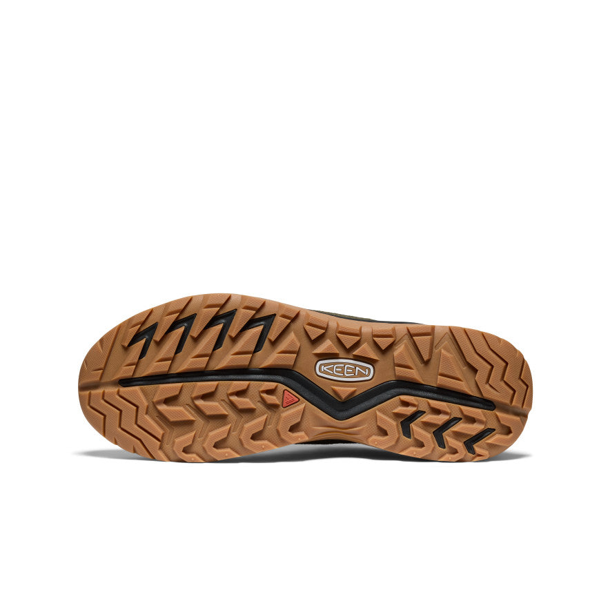 Keen Hot style | Men's Hightrail Waterproof Hiking Shoe Winter Moss/Gold Flame