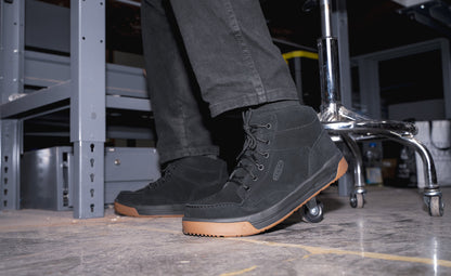 Keen Discount | Men's Gibson Boot (Soft Toe) Black/Gum