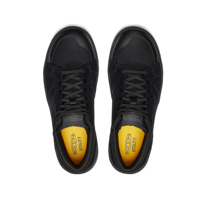 Keen On sale | Men's Kenton Mid Work Shoe (Carbon Toe) Black/Gum
