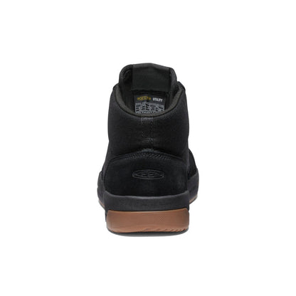 Keen On sale | Men's Kenton Mid Work Shoe (Carbon Toe) Black/Gum