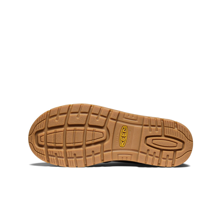 Keen Hot style | Men's San Jose Chelsea 90° Heel Boot (Aluminum Toe) Cascade Brown/Gum