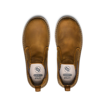 Keen New | Men's San Jose Chelsea 90° Heel Boot (Soft Toe) Belgian/Gum
