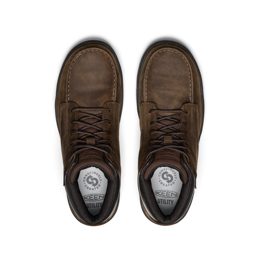 Keen Online | Men's Gibson ESD Boot (Carbon Toe) Cascade Brown/Black