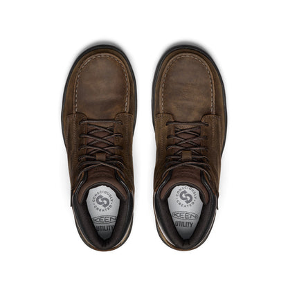 Keen Online | Men's Gibson ESD Boot (Carbon Toe) Cascade Brown/Black