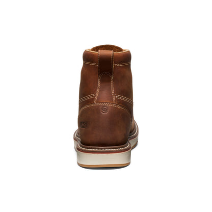 Keen Sale | Men's Liberty 6" Boot (Soft Toe) Leather Brown/Birch