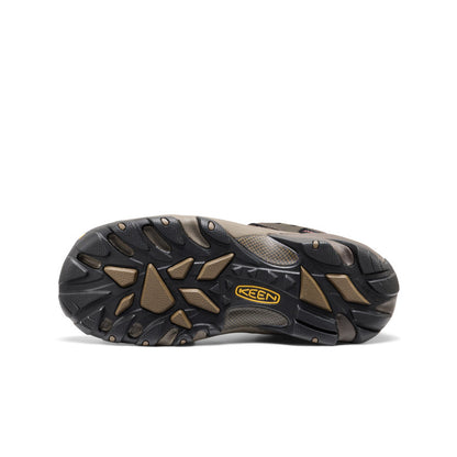 Keen Popular style | Men's Lansing Low (Steel Toe) Cascade Brown/Fired Brick