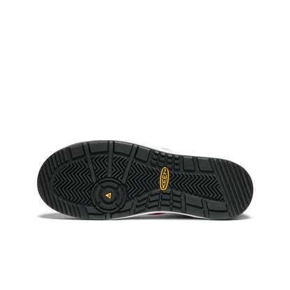 Keen Outlet | Men's Overton Mid Work Shoe (Carbon Toe) Steel Grey/Black