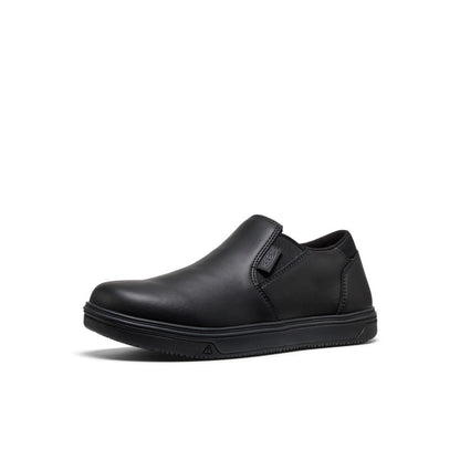Keen New | Men's Kenton Shift WTX Work Shoe (Soft Toe) Black/Black