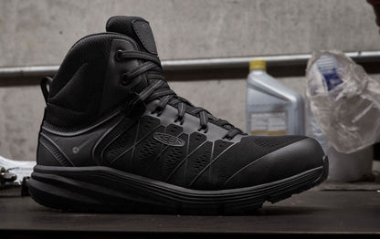 Keen US | Men's Vista Energy Mid (Carbon Toe) Black/Raven