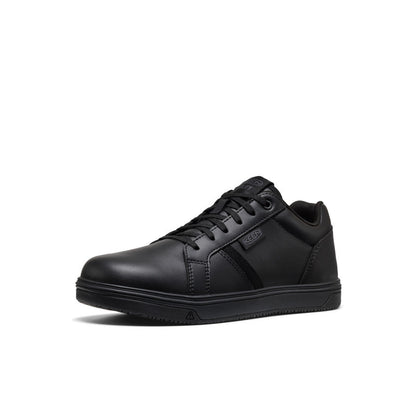 Keen | Men's Kenton WTX Work Shoe (Soft Toe) Black/Black