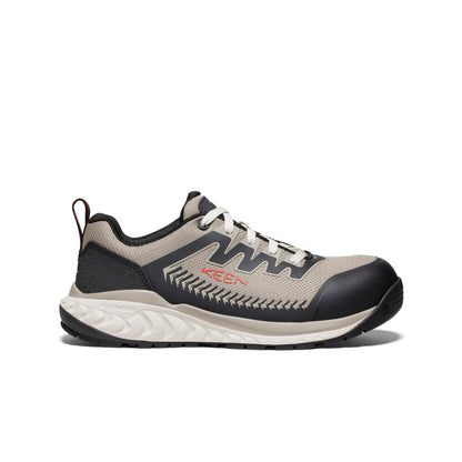 Keen Outlet | Men's Arvada Work Sneaker (Carbon Toe) Plaza Taupe/Black