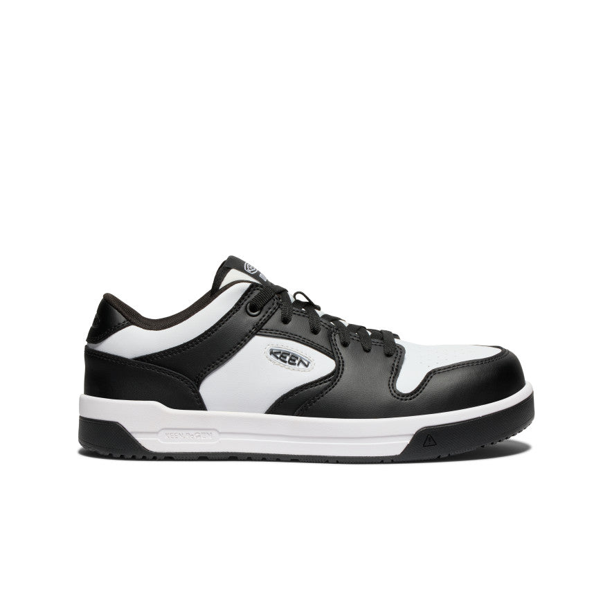 Keen Hot style | Men's Overton Work Shoe (Carbon Toe) Star White/Black