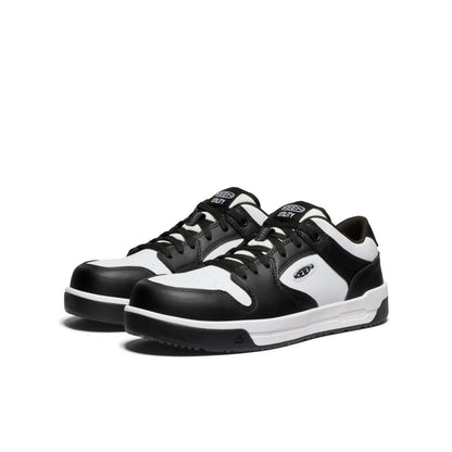 Keen Hot style | Men's Overton Work Shoe (Carbon Toe) Star White/Black