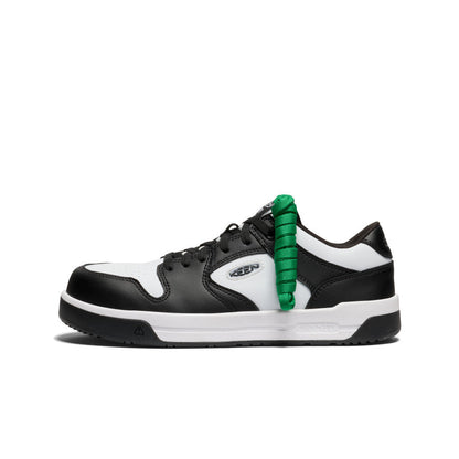 Keen Hot style | Men's Overton Work Shoe (Carbon Toe) Star White/Black