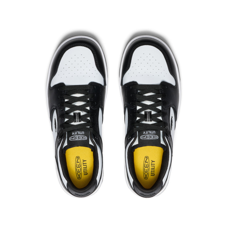Keen Hot style | Men's Overton Work Shoe (Carbon Toe) Star White/Black
