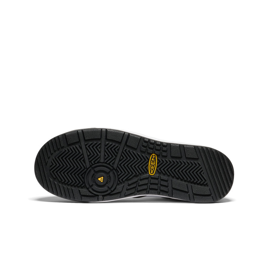 Keen Hot style | Men's Overton Work Shoe (Carbon Toe) Star White/Black