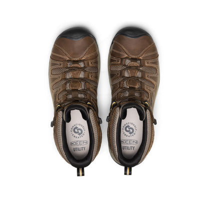 Keen Sale | Men's Flint II Boot (Steel Toe) Cascade Brown/Golden Rod