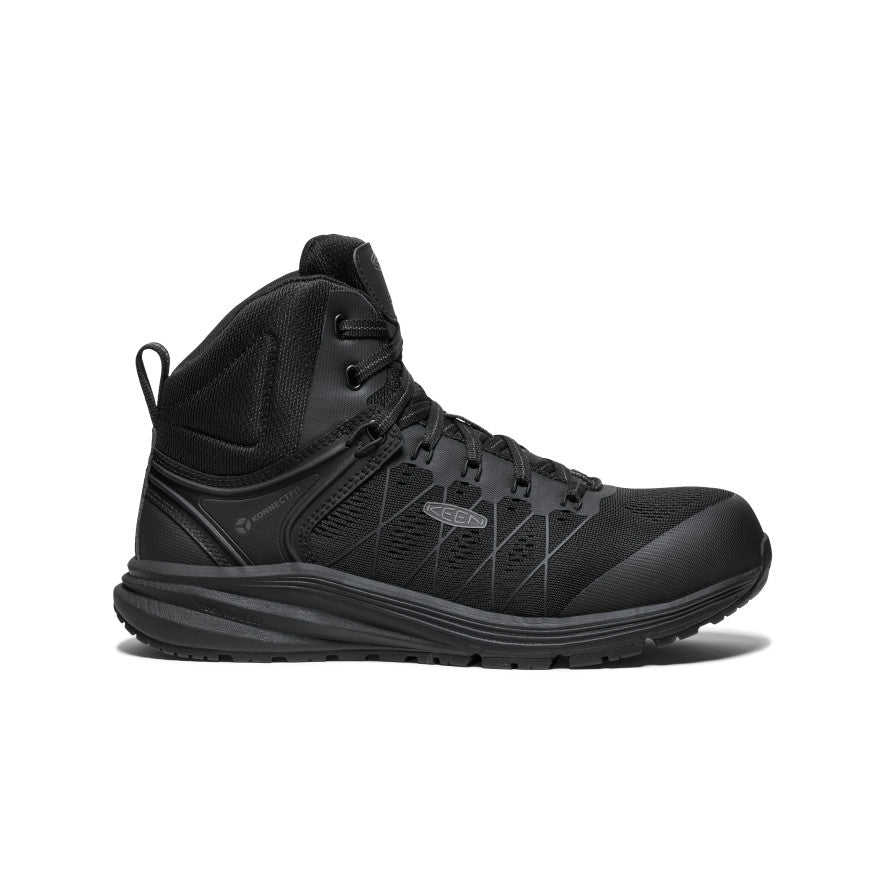 Keen Discount | Men's Vista Energy Mid ESD (Carbon Toe) Black/Black