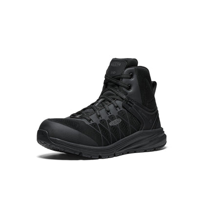 Keen Discount | Men's Vista Energy Mid ESD (Carbon Toe) Black/Black
