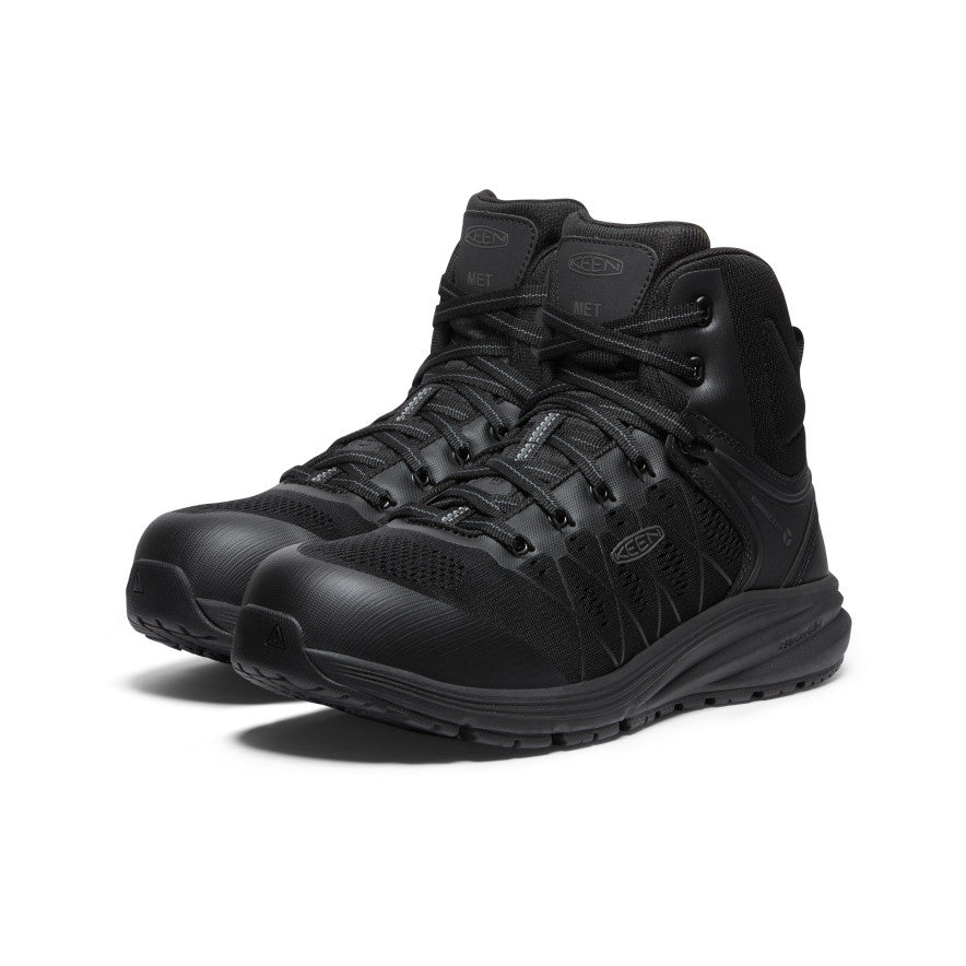 Keen Near Me | Men's Vista Energy Mid INT MET (Carbon Toe) Black/Raven