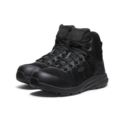 Keen Near Me | Men's Vista Energy Mid INT MET (Carbon Toe) Black/Raven