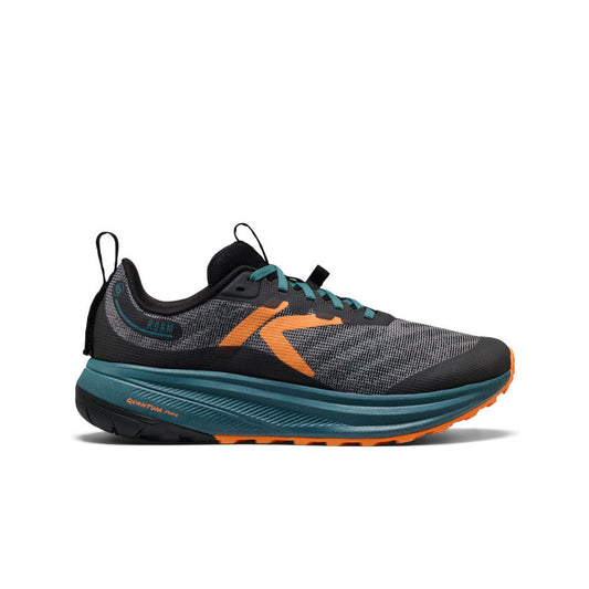 Keen | Men's Roam Trail Running Shoe Black/Orange Peel