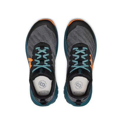 Keen | Men's Roam Trail Running Shoe Black/Orange Peel