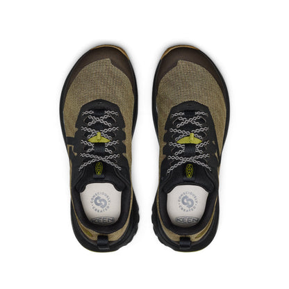 Keen Online | Men's Roam Trail Running Shoe Dark Olive/Golden Cypress