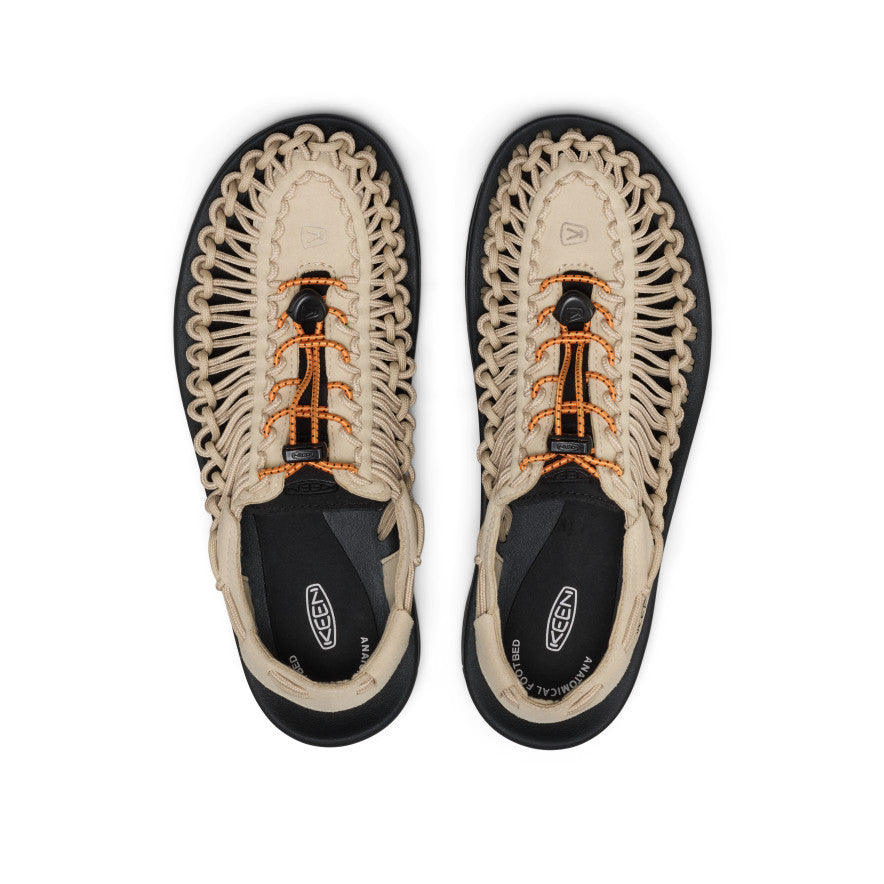 Keen | Men's UNEEK Sneaker Safari/Orange Peel