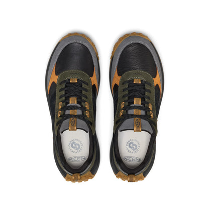 Keen Popular style | Men's KS86 Leather Sneaker Forest Night/Keen Maple